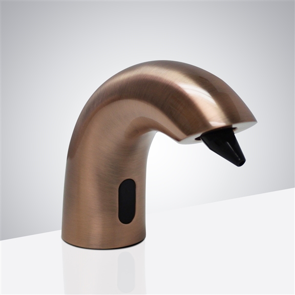 Milan Commercial Electronic Sensor Soap Dispenser In Venetian Bronze Finish